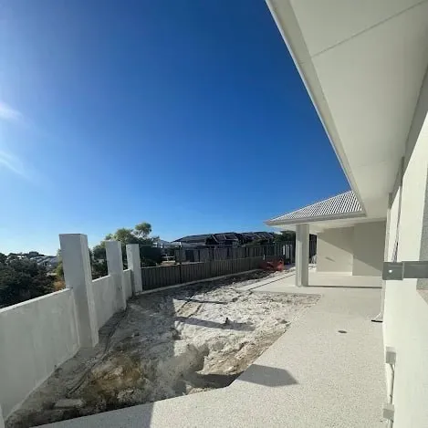 Decorative concrete work by CoastCrete