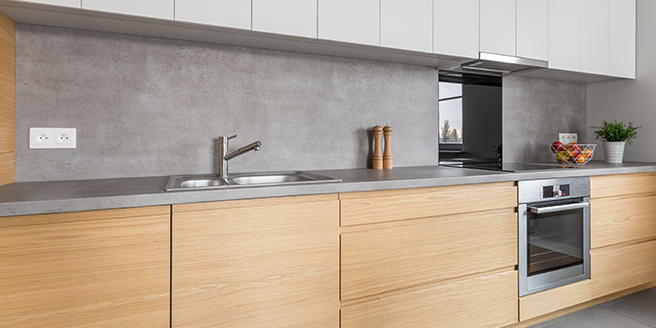 worktop concrete kitchen