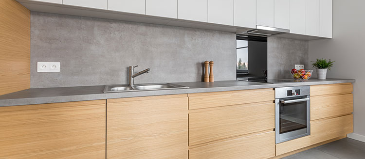 worktop concrete kitchen