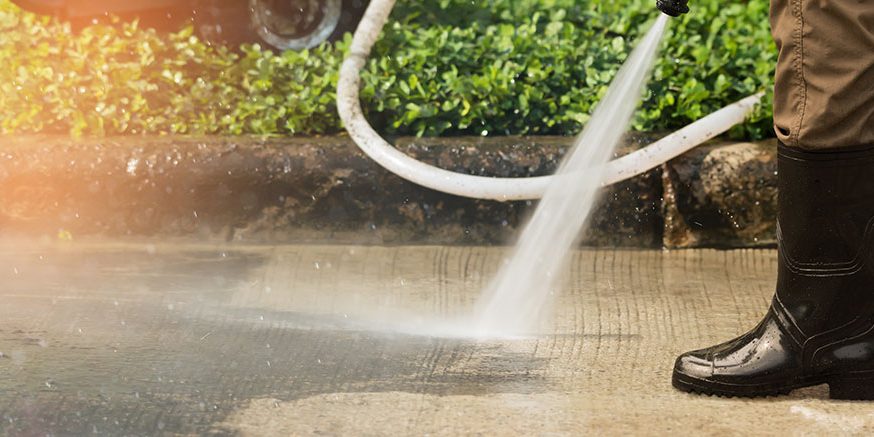 concrete guide cleaning flooring header