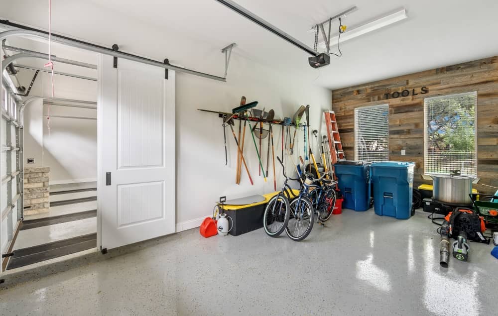 Sealing your garage floor protects it from oil leaks