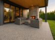 exposed aggregate alfresco with light finish